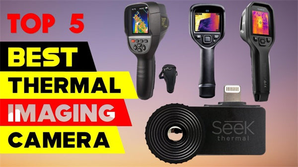 Handheld Thermal Imager Used in Water Leak Detector Underground