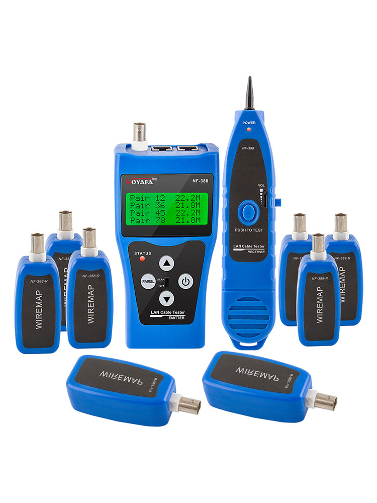 Factory Price NOYAFA NF-468 Cable Tester for RJ45/11 CAT5/6