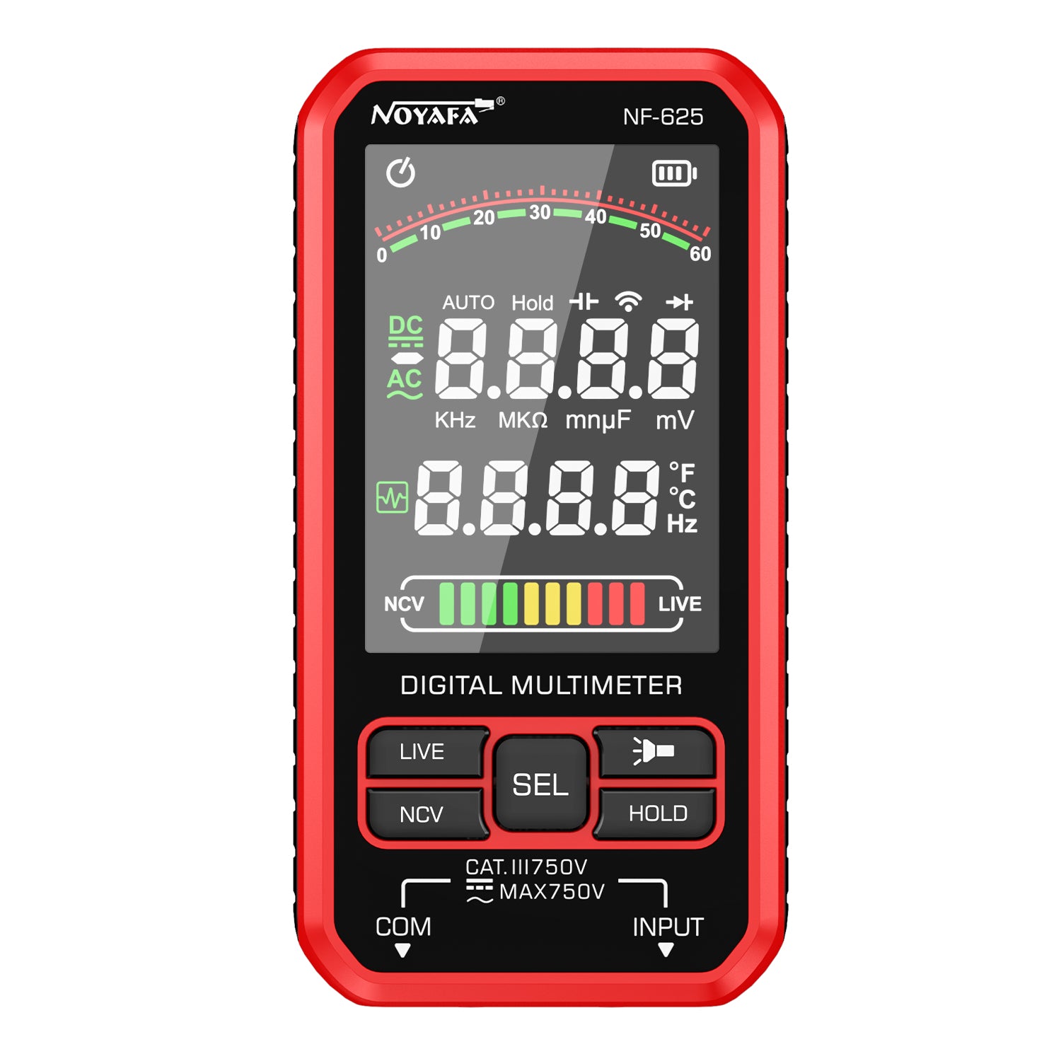 NOYAFA NF-625 Digital Multimeter- Stability, Precision, Durability