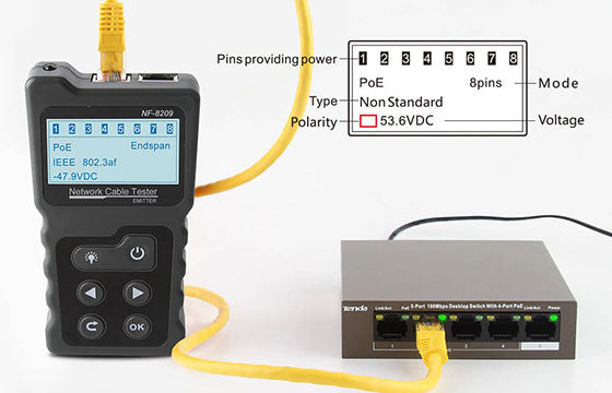 BlackWeb CAT6 Flat Network 케이블을 테스트하는 가장 좋은 도구