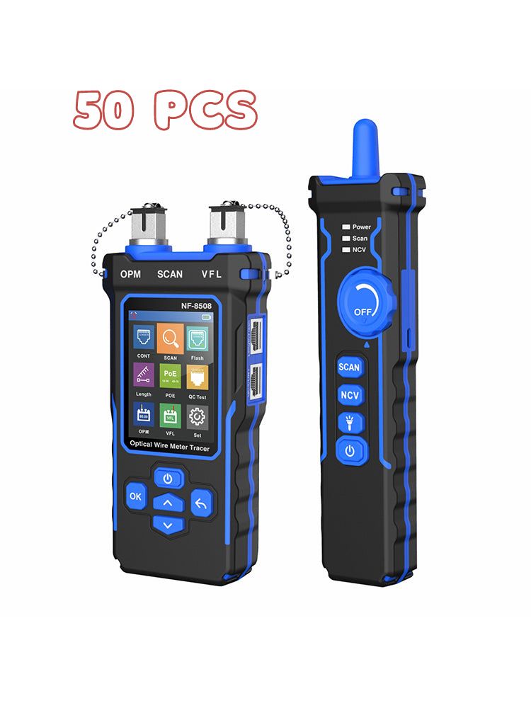 NOYAFA NF-8508 Multi-function Cable Tester For RJ11/45, PoE, Fiber Optic