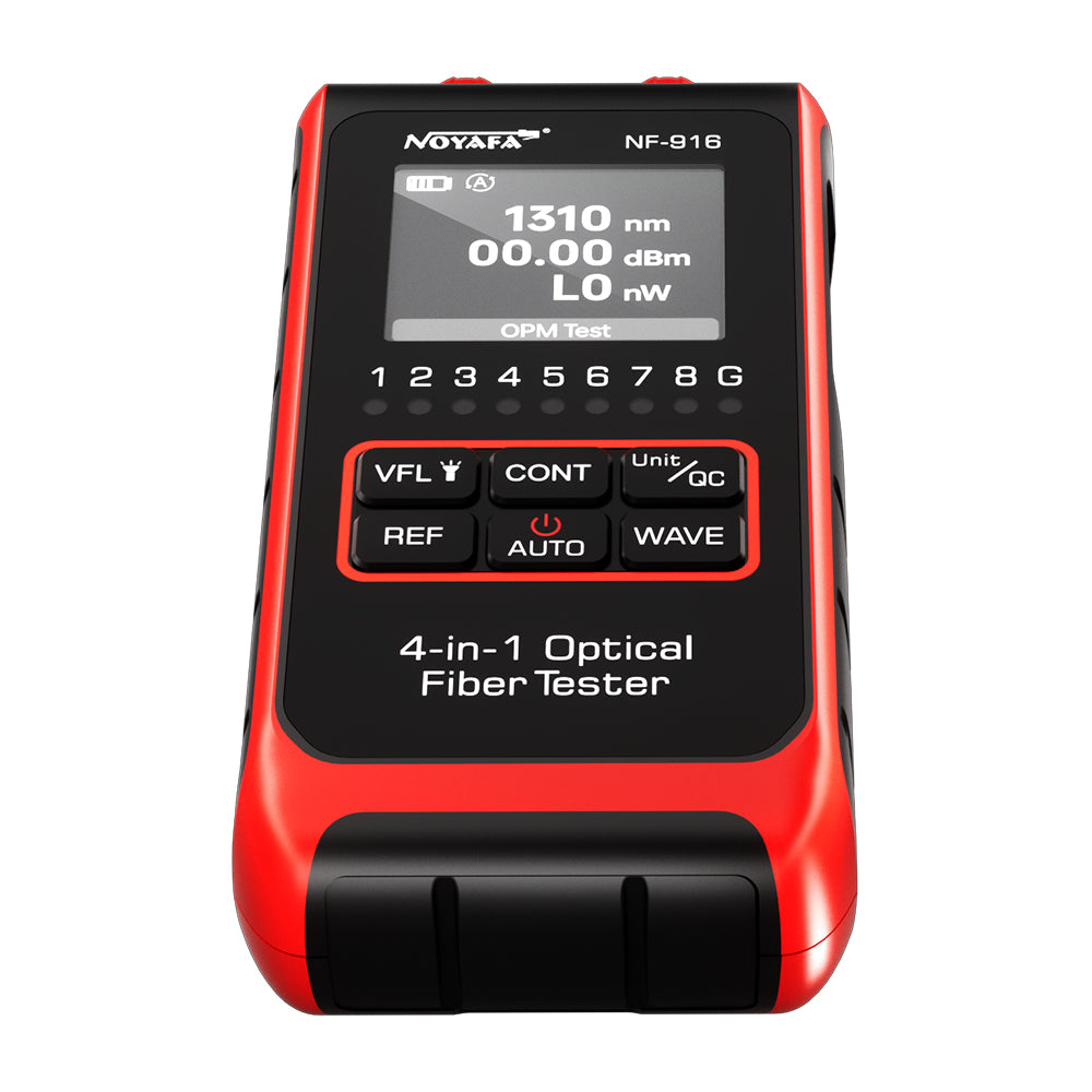 NOYAFA NF-916 Laser Distance Measurer: Next-Gen Mini Optical-Fiber Cable Tester