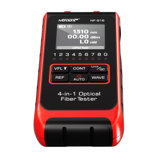 NOYAFA NF-916 Laser Distance Measurer: Next-Gen Mini Optical-Fiber Cable Tester