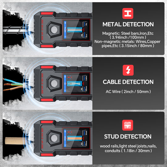 [New Arrival Pre-Sale] NOYAFA NF-5105 Wall Detector-High Sensitivity, Safety Drilling, Support Various Material Detection