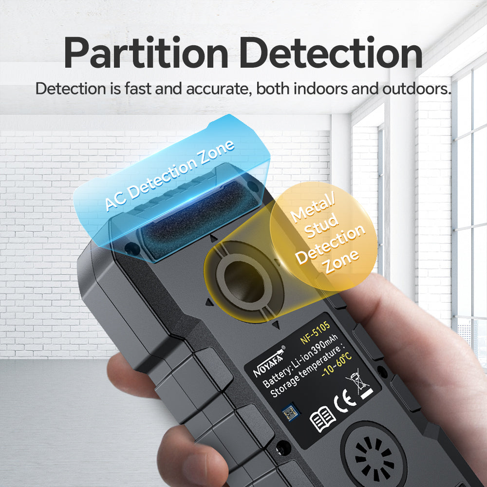 [New Arrival Pre-Sale] NOYAFA NF-5105 Wall Detector-High Sensitivity, Safety Drilling, Support Various Material Detection