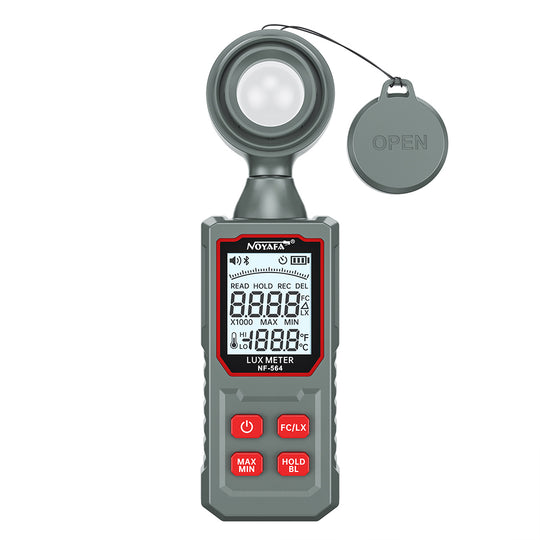 NOYAFA NF-564 High Sensitivity Light Sensitive LUX Meter With Wide Range, Data Hold, Back Light, LUX/FC Unit Switch