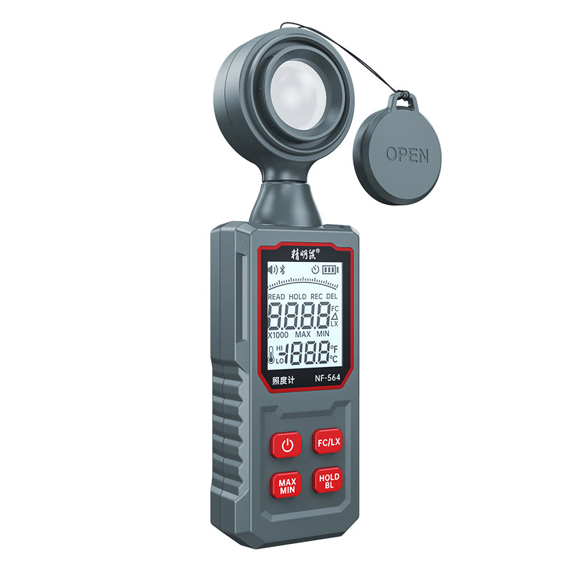 NOYAFA NF-564 High Sensitivity Light Sensitive LUX Meter With Wide Range, Data Hold, Back Light, LUX/FC Unit Switch