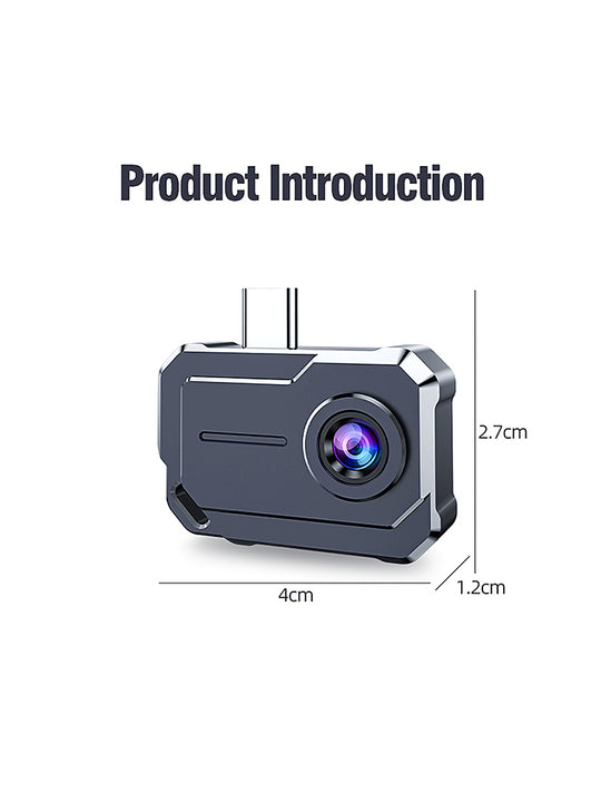 NOYAFA NF-582 20g Ultra - Lightweight Thermal Infrared Camera: AI - Filtered, with Advanced Tracking, Customized Colors, and Smart App