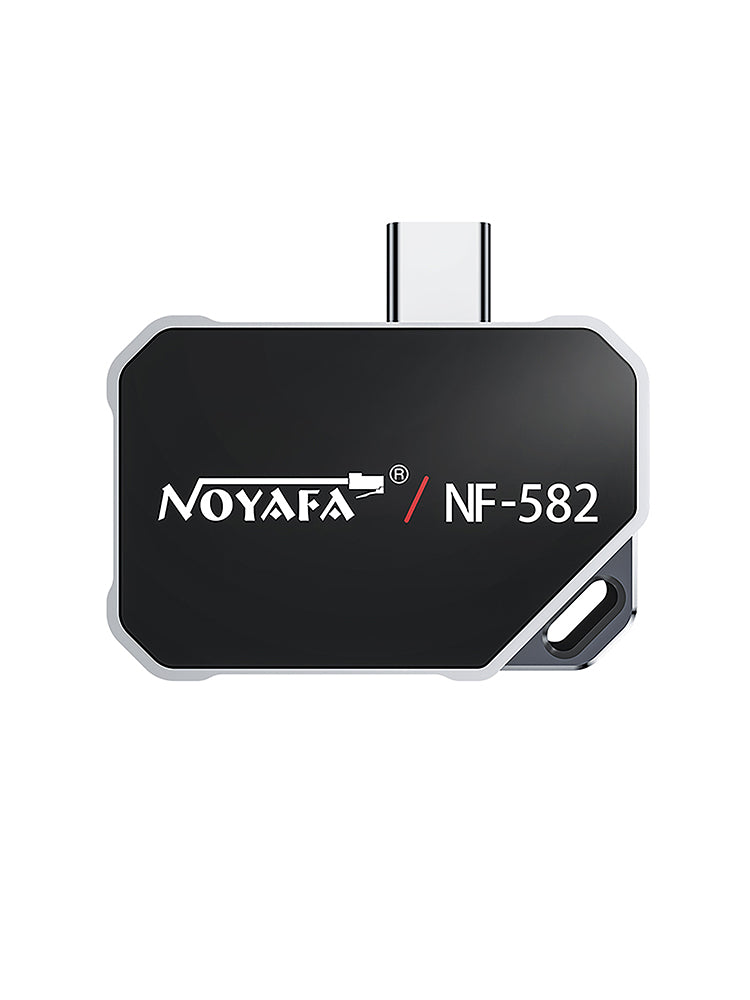 NOYAFA NF-582 20g Ultra - Lightweight Thermal Infrared Camera: AI - Filtered, with Advanced Tracking, Customized Colors, and Smart App