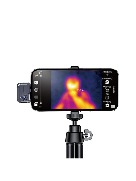 NOYAFA NF-582 20g Ultra - Lightweight Thermal Infrared Camera: AI - Filtered, with Advanced Tracking, Customized Colors, and Smart App