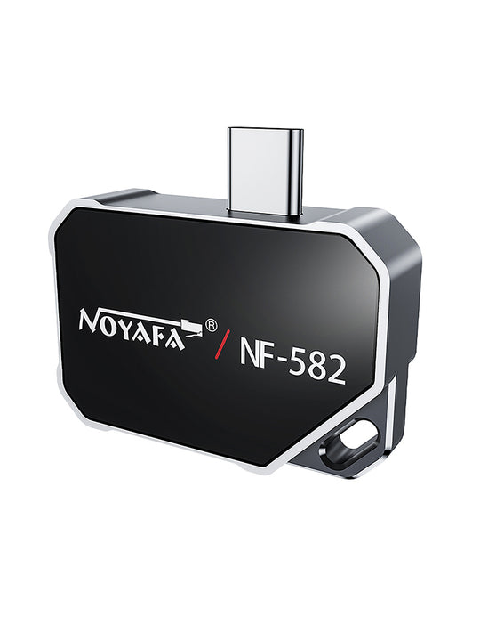 NOYAFA NF-582 20g Ultra - Lightweight Thermal Infrared Camera: AI - Filtered, with Advanced Tracking, Customized Colors, and Smart App