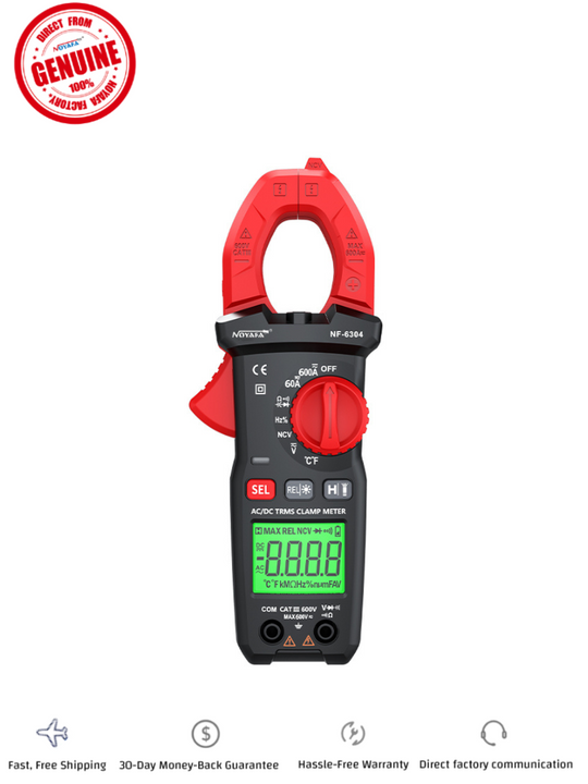 Noyafa NF-6304 hohe Präzision und Muti-Funktionsklemm-Multimeter