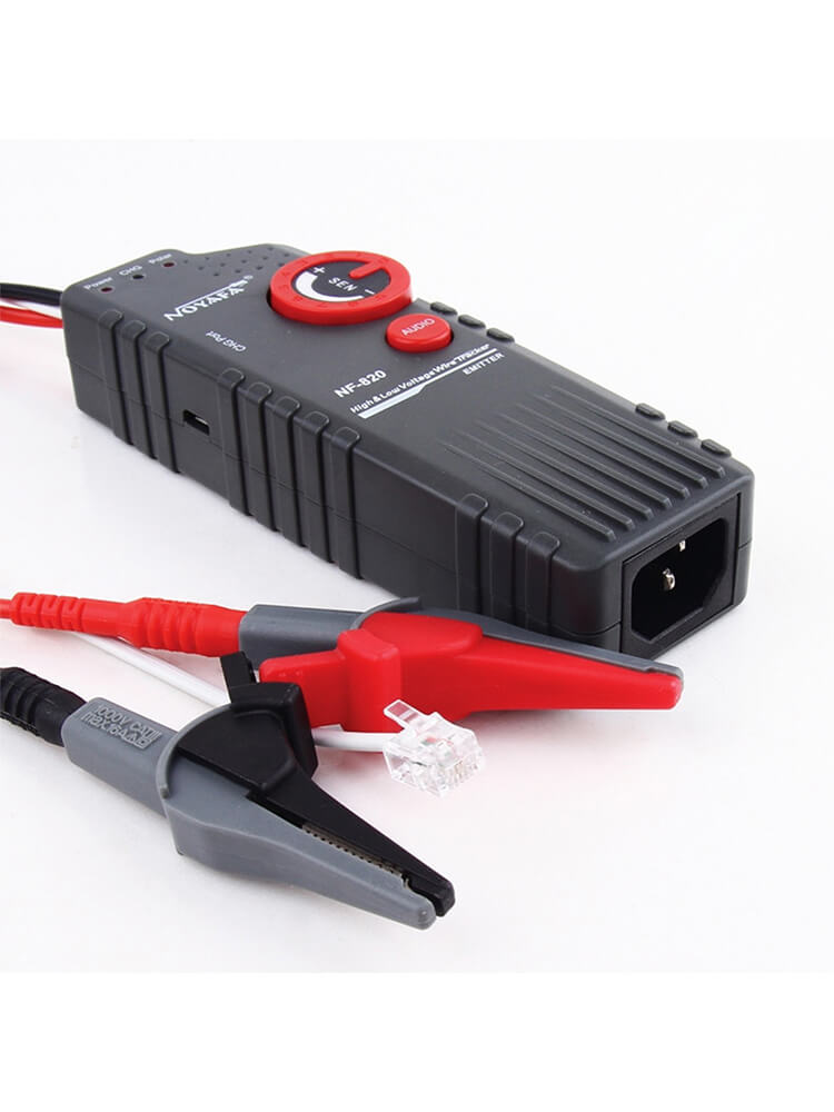 NF-820 Underground Cable Tracker Detector AC 220~400V High Low Voltage,  Anti-jamming, Wire Locator