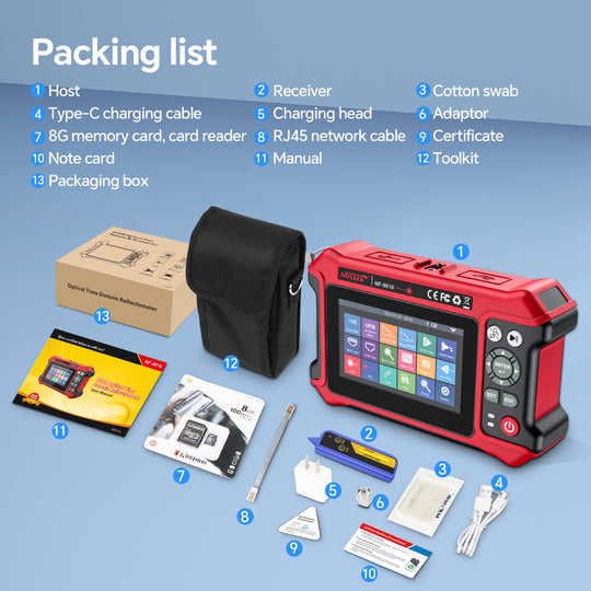 Noyafa NF-9816 OTDR Multifunktional umfassender Tester