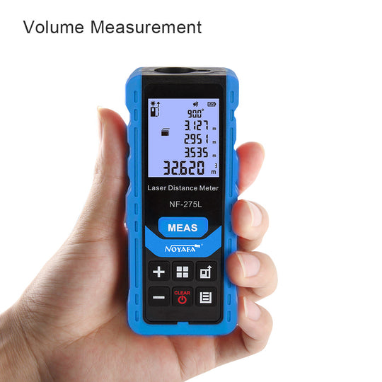 NOYAFA NF-275L Generation Upgraded Laser Distance Measurer - Millimeter Accuracy, 0.5-Second Fast Measurement, Freeform Lens