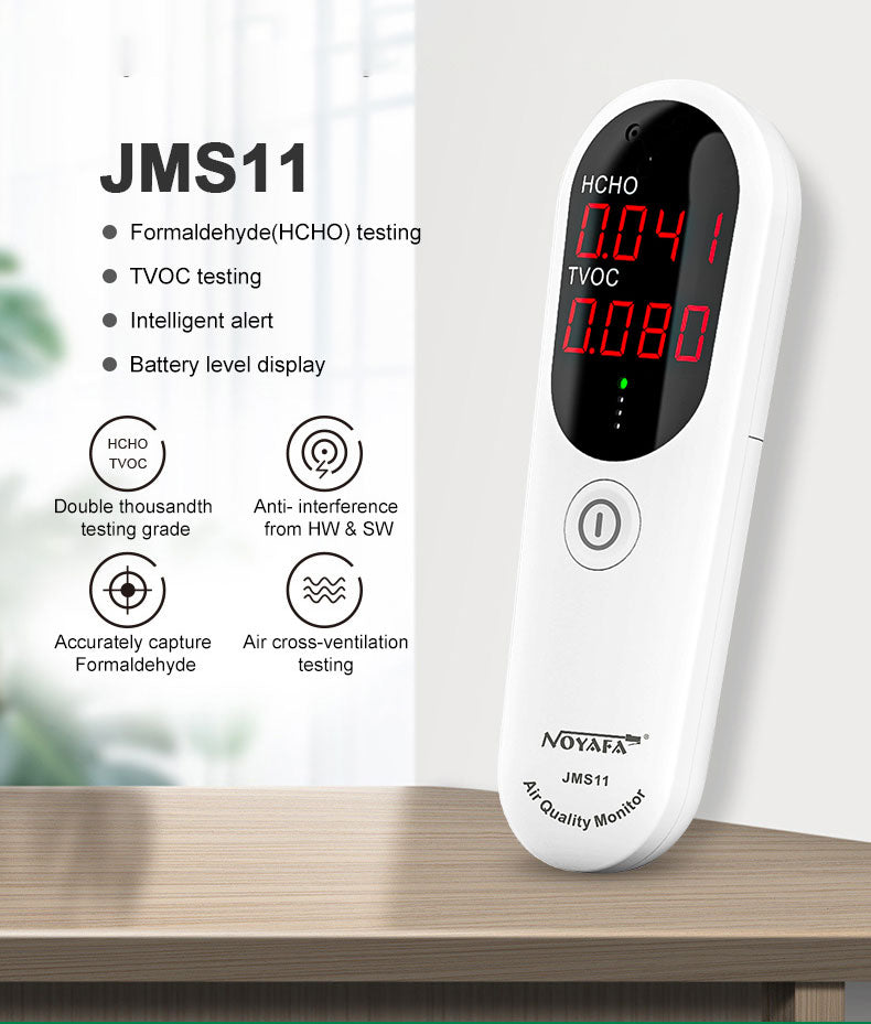 Noyafa NF-563 Temperature and Humidity Tester with Enhanced Precision Sensor for HVAC, Indoor Air Quality, and Various Environmental Measurements