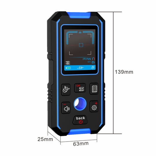 Noyafa NF-518 Detector digital multifuncional Detección de metal oculto/ cables eléctricos