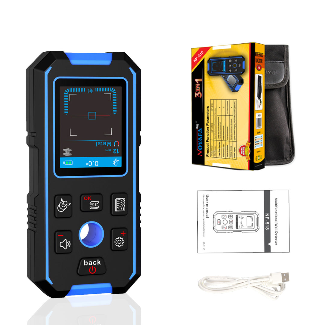 NOYAFA NF-518 Multifunctional Digital Detector Detecting Hidden Metal/ Electric Cables