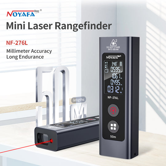 NOYAFA NF-276L Next Generation Mini Laser Rangefinder: Millimeter Accuracy, Long Endurance