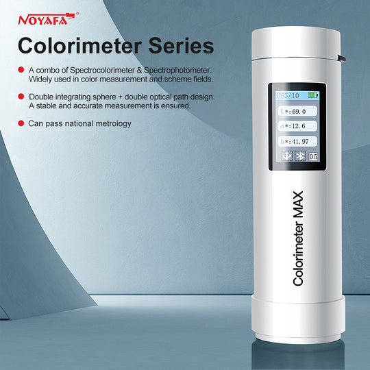 NOYAFA NF-CM01 Color Reader with Combination of Spectrophotometer and Colorimeter for Instand and Accurate Color Measurement and Matching