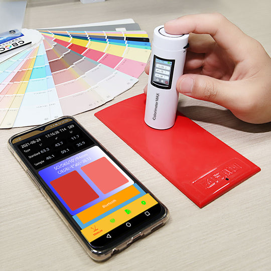 NOYAFA NF-CM01 Color Reader with Combination of Spectrophotometer and Colorimeter for Instand and Accurate Color Measurement and Matching