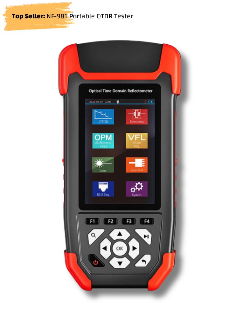 [New Arrival] NOYAFA NF-859GT Ethernet & Fiber Multi Cable Tester with a Unique Receiver Integrating a Variety of Functions of Alignment Test, VFL, PoE